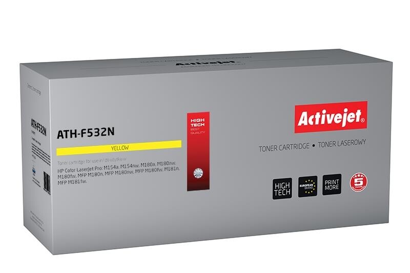 Activejet ATH-F532N, 900 strany, 0 strany, Žltá, 1 kusov