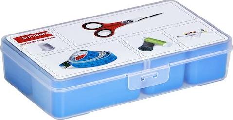 Sunware Nähkasten 24,5 x 15 x 5,2 cm, mit 5 Einsätzen 84600411