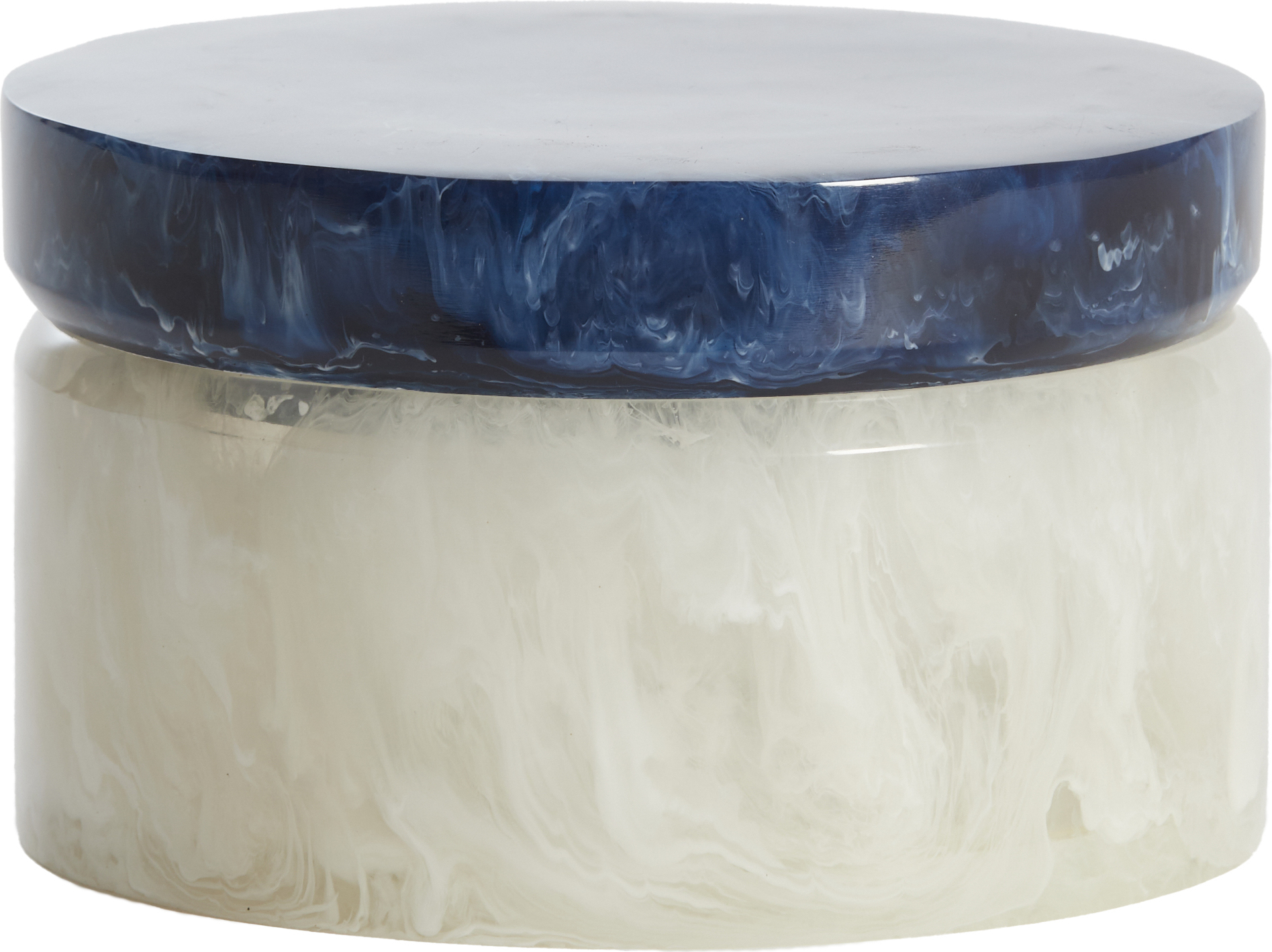 Present Time Light & Living - Deko KELIMUTU - Ø15x9,5cm - Weiß 5718173