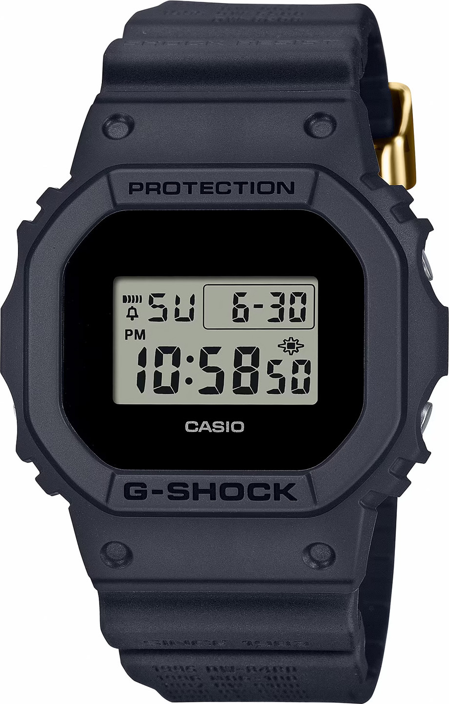 Uni Hodinky Casio G-Shock THE ORIGIN - REMASTER BLACK SERIE 40TH ANNIVERSARY BY ERIC HAZE (2 rámčeky)