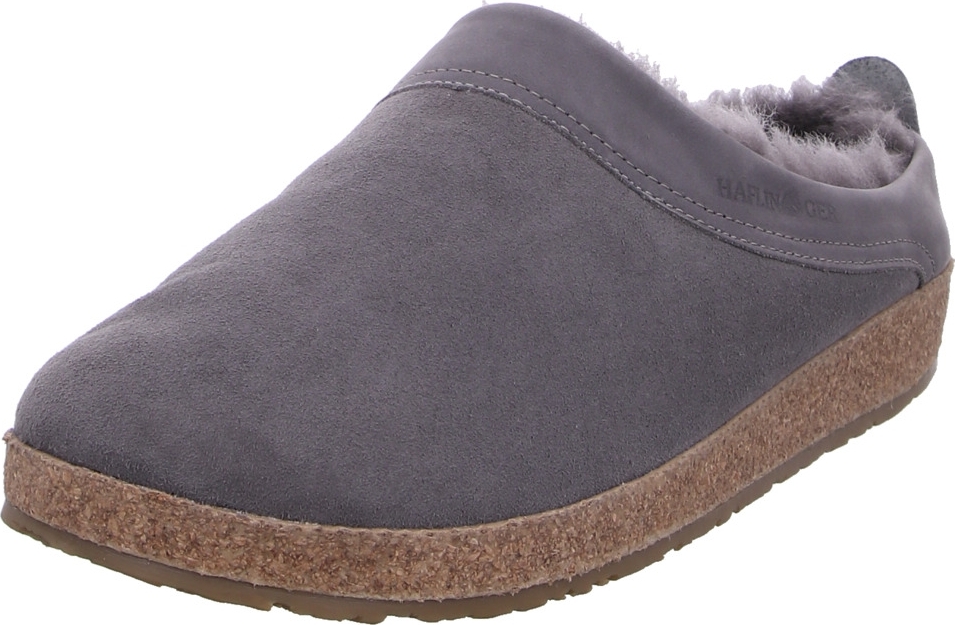 Haflinger Lammfell Clog Snowbird | Damespantoffel | Wollen pantoffel - 713015
