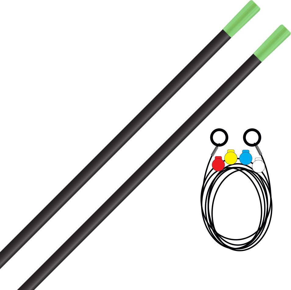 Sonik Stanz Distance Sticks Slim - Erdspieße zum Distanzmessen HC0077