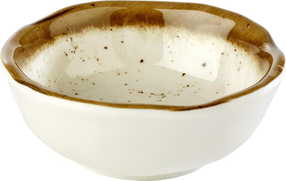 Produktbild von APS STONE ART Schale Oval – 28,5 X 21 Cm, Melamin, Creme-weiß, 1,2 Liter, Bruchfest & Spülmaschinengeeignet
