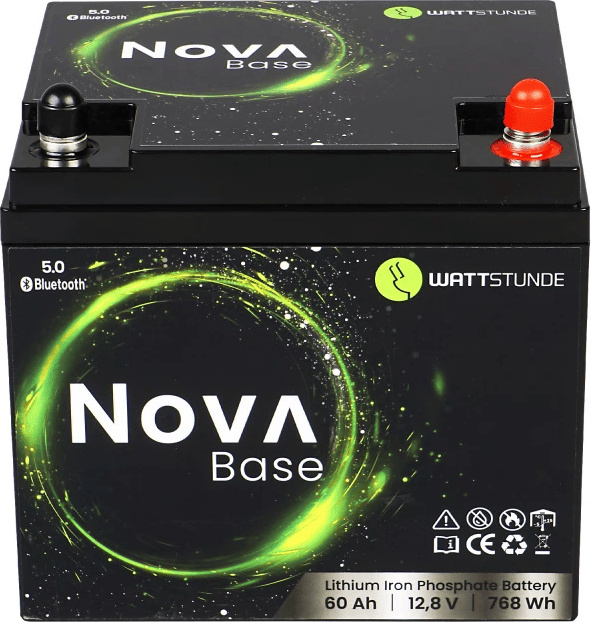 WATTSTUNDE® NOVA Base 60Ah Batterie LiFePO4 19742