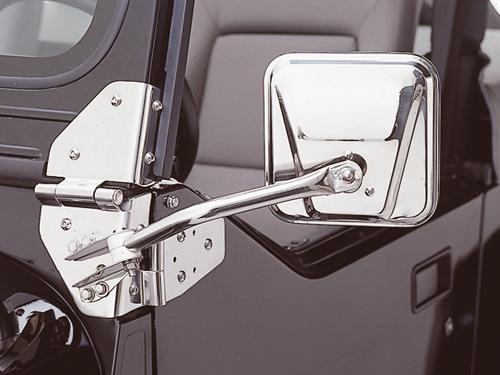 ASP-Eberle Spiegel Seitenspiegel Set Außenspiegel Edelstahl Jeep Wrangler TJ 96-06 SH7428
