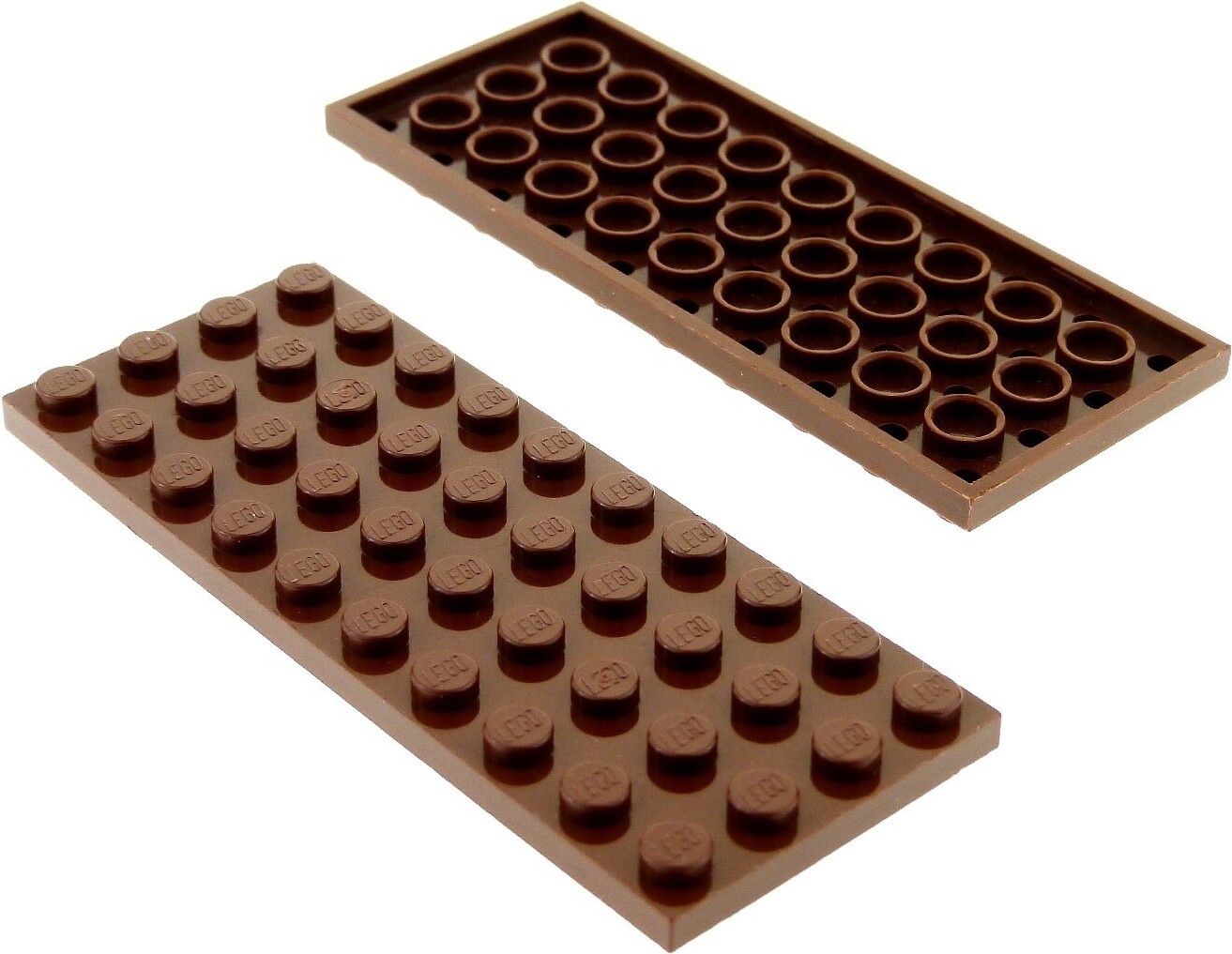 2x Lego Bau Platte 4x10 Basic rot braun Star Wars 79109 10236 75059 4225715 3030