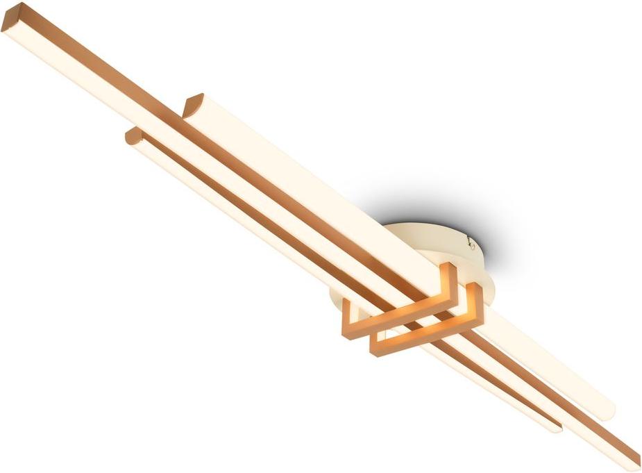 Briloner LED Deckenlampe Deckenleuchte Wohnzimmer Warmweiß Schlafzimmer Flur