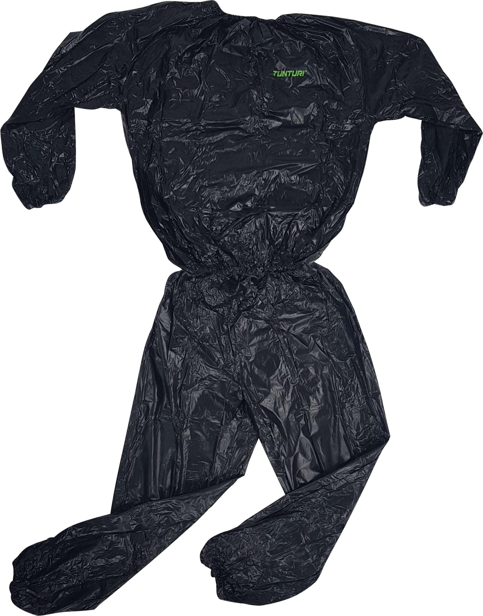 Tunturi Schwitzanzug -Sauna Suit - Saunaanzug - L - Schwarz 14TUSFU298