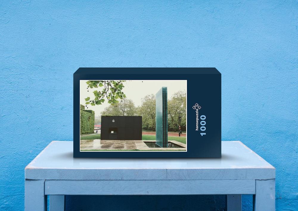 hansepuzzle 54841 - Mahnmal Puzzle, 1000 Teile, Hintergründe, 60,0 x 46,0cm mit hochwertiger Aufbewahrung, Kartonbox & Beutel 44841