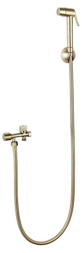 Article Sans Marque Toilettenhygiene-Set mit 2 Düsen, goldfarben, für Damen und Herren, 12 x 17/15 x 21 mm, MTK