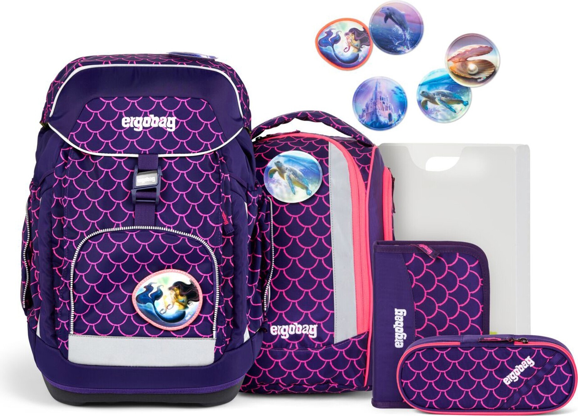 ergobag maxi-set PerlentauchBär 01073-900K2-10