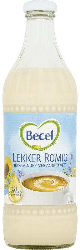 Becel Romig Kaffeecreamer 486 ml – Pflanzlich, laktosefrei, cremig