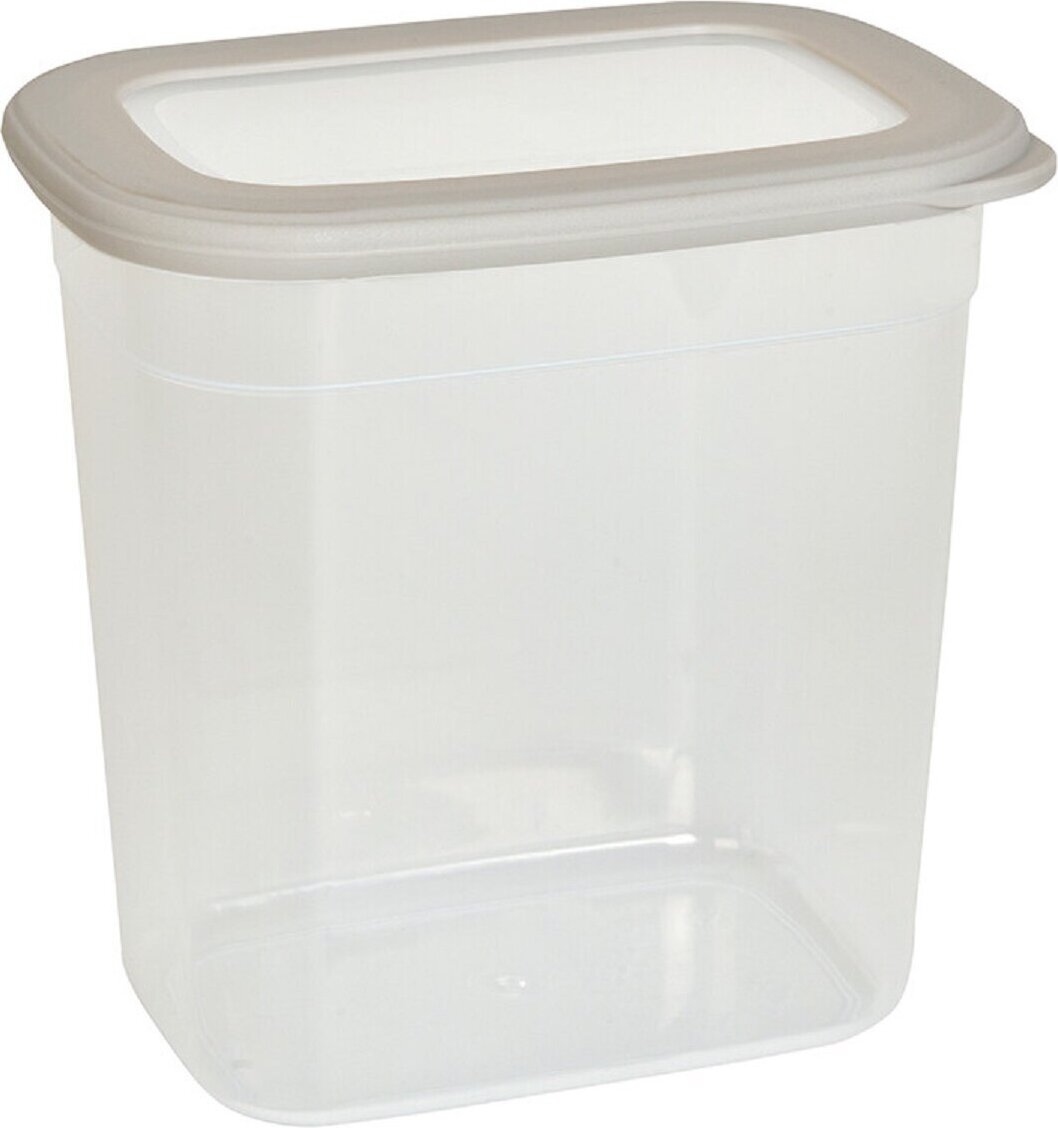 MICHELINO Aufbewahrungsbox Vorratsdose Vorratsbehälter für eine gut sortierte Vorratskammer 2000ml Beige HTX-28323