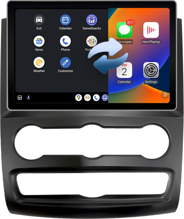 Android Radio 11,5 Zoll 256GB für VW Crafter I Mercedes Sprinter 906 2006-2017 CarPlay Android Auto Navi Bluetooth DAB+ Rückfahrkamera Image