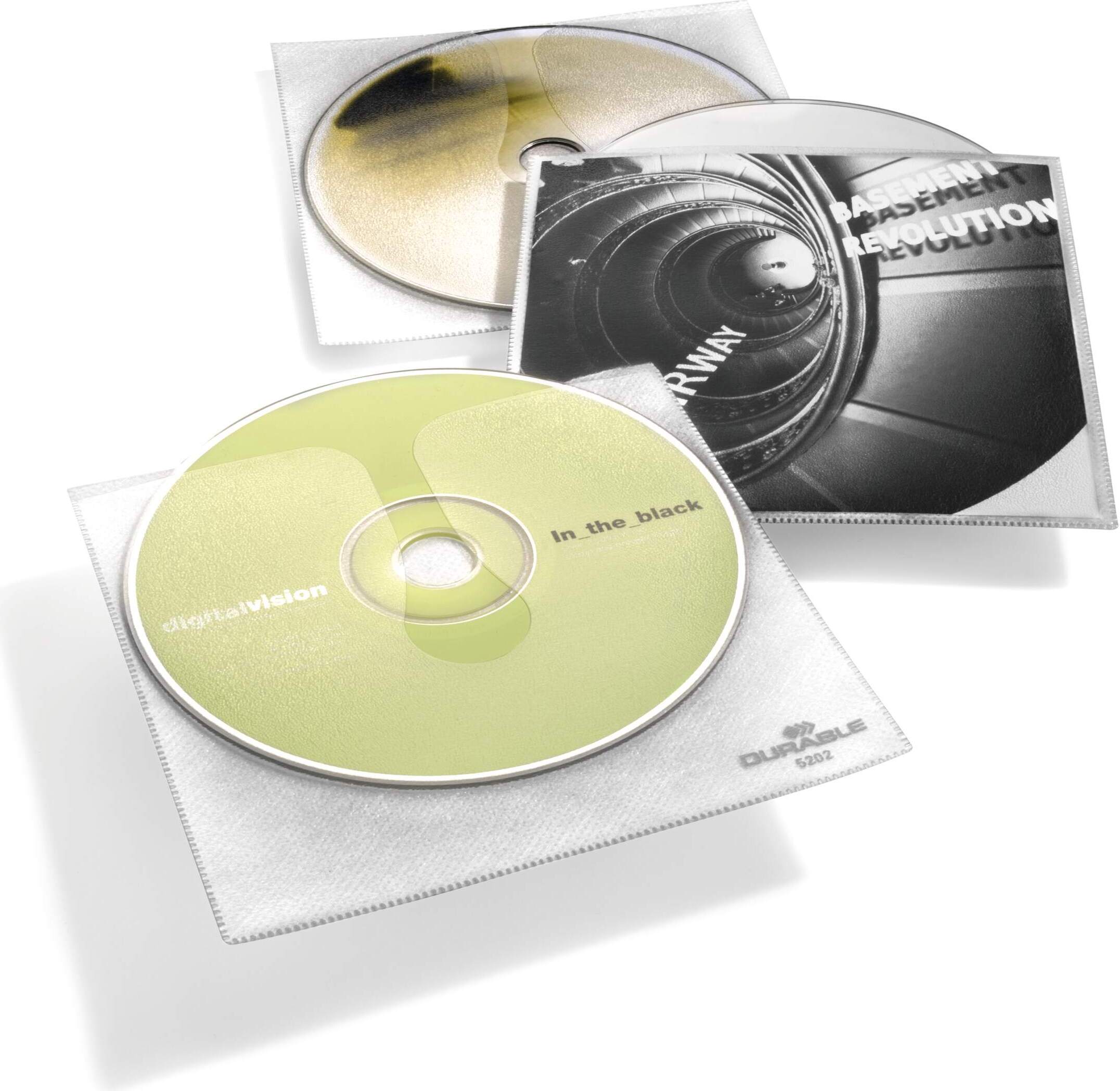 DURABLE Durable CD Cover transp VE10 520219