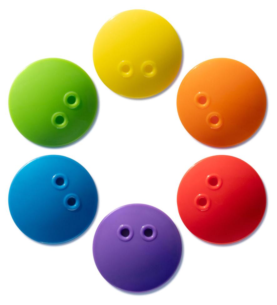Moluk Bilibo Dots Set buntes Spielzeug für kreatives Spielen