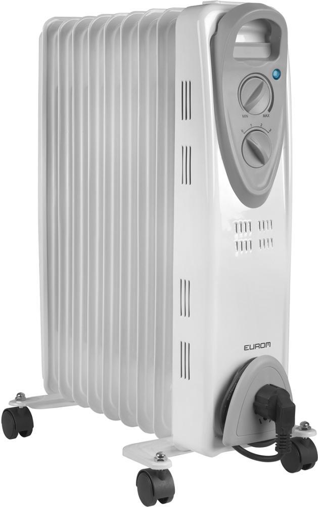 Olejový radiátor 2000 W s 9 lamelami a termostatom