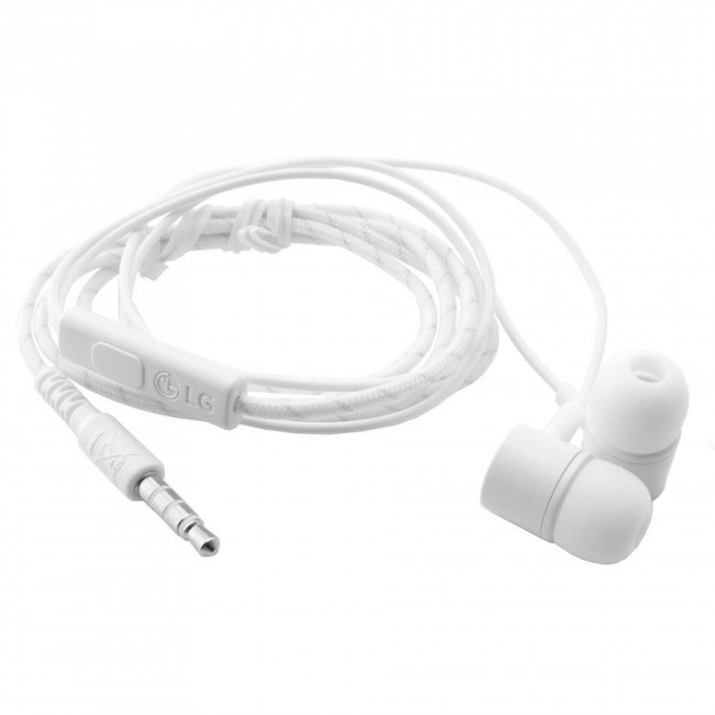 Originálna náhlavná súprava LG MC002 EAB64168758 In Ear white pre G5 G4 G3 s