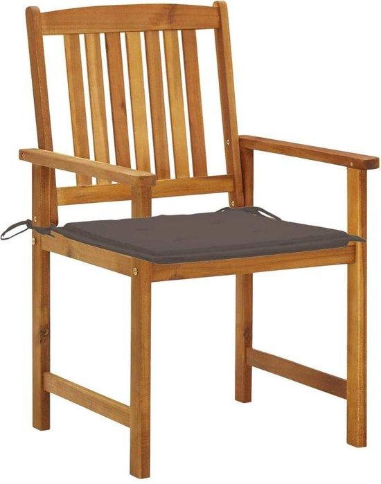 OEM Regisseursstoelen 4er Set mit Kissen Massivholz Acacia 2026