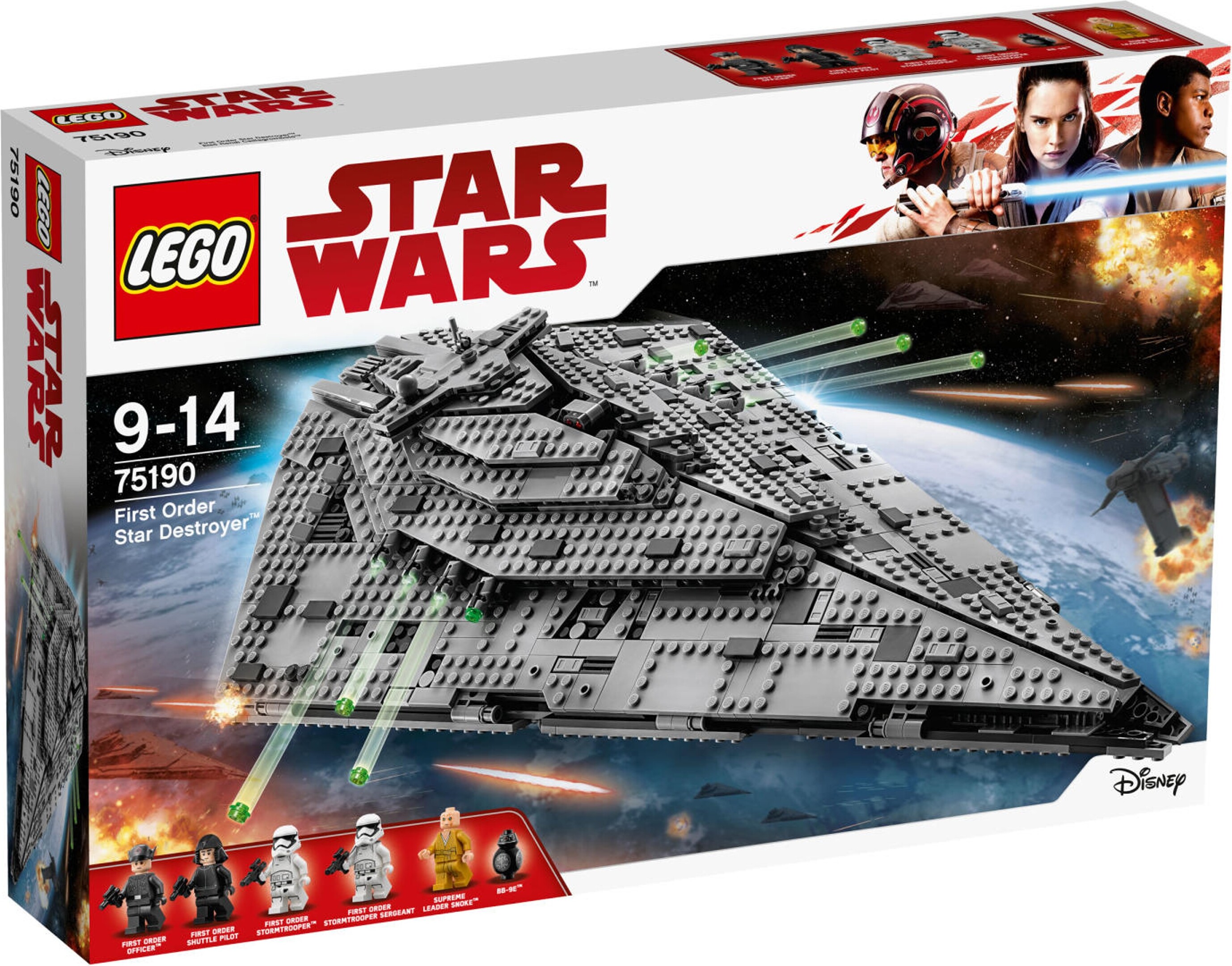 LEGO Star Wars 75190 Hviezdny destruktor Prvého poriadku