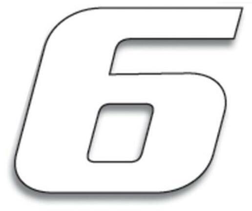 Blackbird Rennnummern Weiss 6