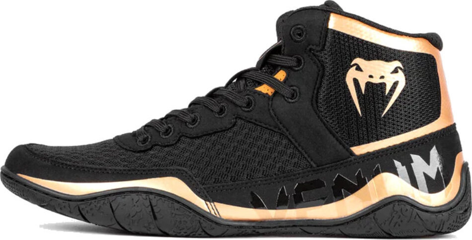 Venum Elite Ringerschuhe Schwarz Bronze Schuhgre EU 45 V--ENUM-05083-137-11.5