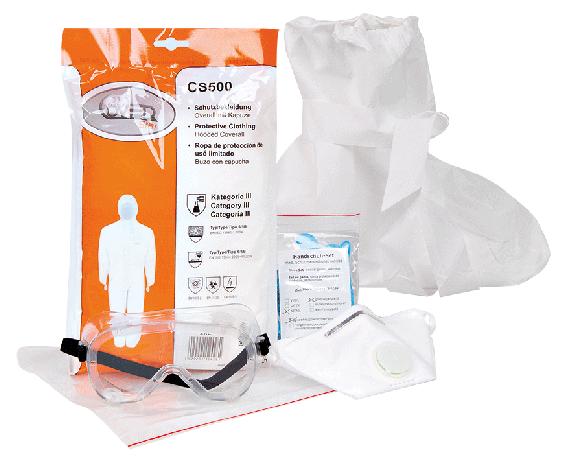 Söhngen 1005292 SÖHNGEN® Schutz-Set alpha Kleider-Größe: Unisize Weiß (1005292)