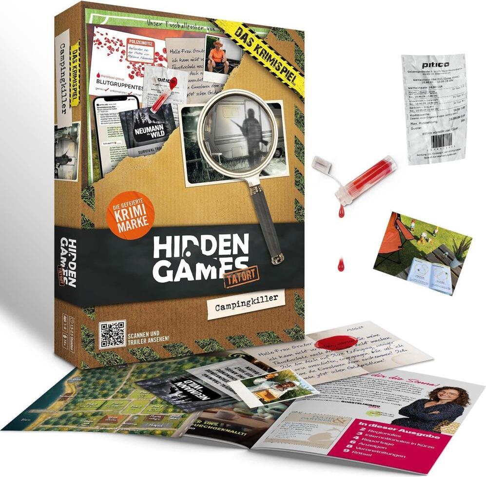 Hidden-Games Tatort: Fall 12 Krimispiel für Erwachsene