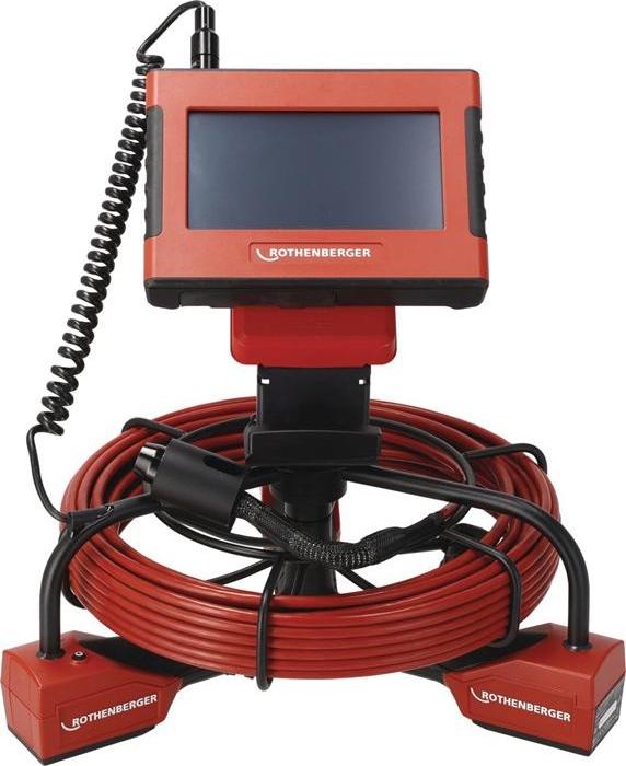 ROTHENBERGER Inspektionskamera ROCAM MINI HD und Modul 20/16 - CAS Kamerakopf- 20 mm Kabellnge 16 m Kabel- 5 mm 2 Ah 40-110 mm 1000005076