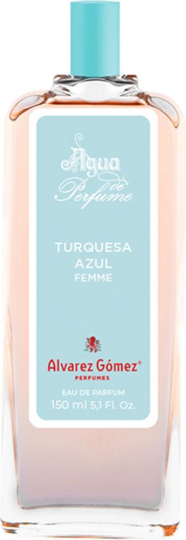 Alvarez Gomez, Damenparfum 150ml Blumig Zitrus, Blau AGEDP150TURQUESAAZ