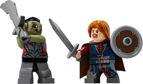 Lego 9473 Der Herr Der Ringe Die Minen Von Moria 6 Figuren Höhlentroll Skelette