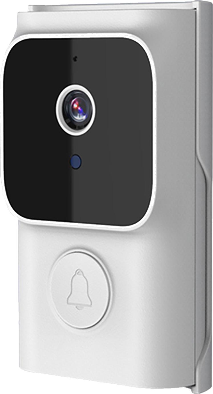 Video zvonček Bezdrôtová inteligentná kamera s gongom Tuya App 2.4G WiFi 720p Diaľkové vizuálne volanie 2-cestný zvuk Infračervené nočné videnie 75 stupňov široký uhol pre domácnosti Kancelária Vily Hotely