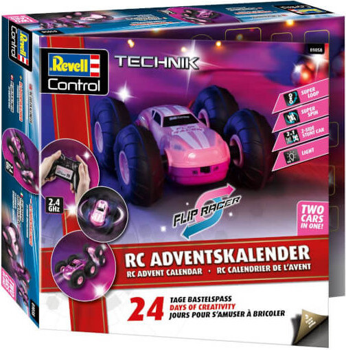 RC adventný kalendár Revell Flip Racer 1:22