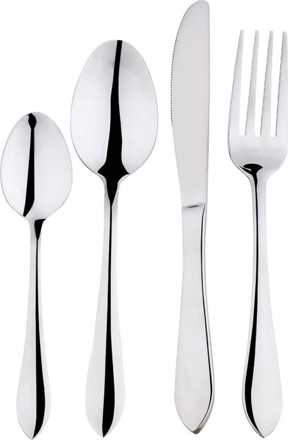 cheffinger Besteckset für 6 Personen 24-teilig 18/10 Edelstahl Essbesteck Besteck CF22125.