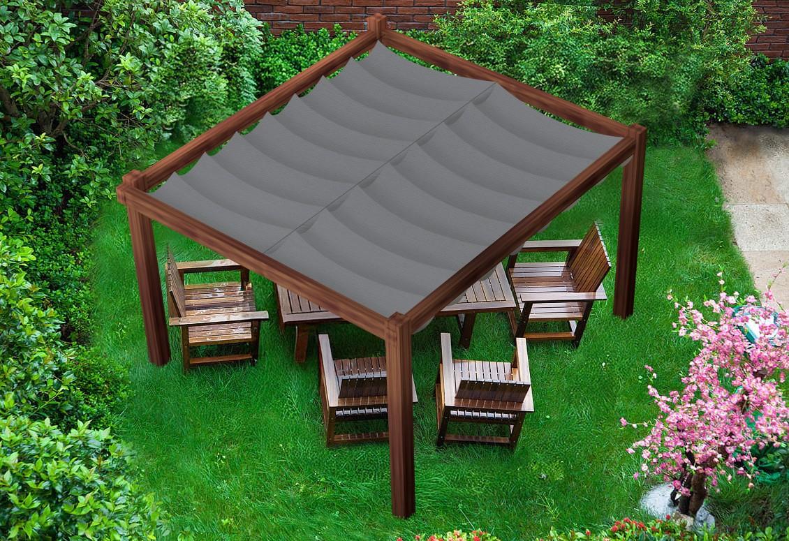 Sunshade Wasserdicht Seilspannmarkise 2,5x3 Beżowy