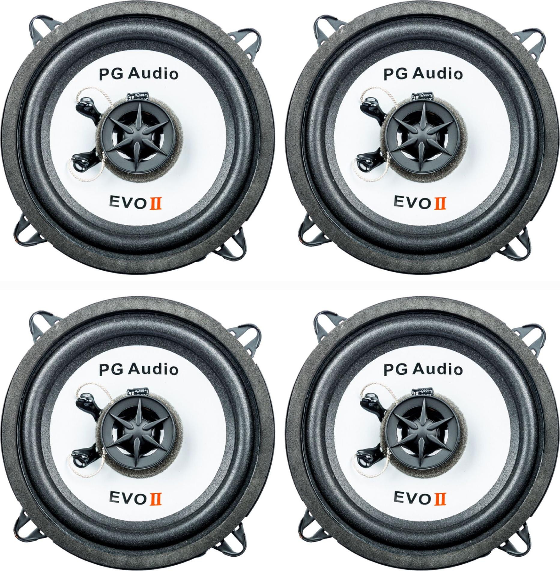 Lautsprecher Einbauset passend für Daihatsu Rocky Feroza Tür vorne und hinten PG Audio 4xPG13.2