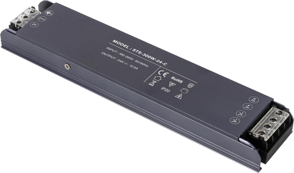 LEDKIA Slim Netzteil 24V DC 100W für LED-Beleuchtung, 18x5x2.4cm, mit Schutzfunktionen