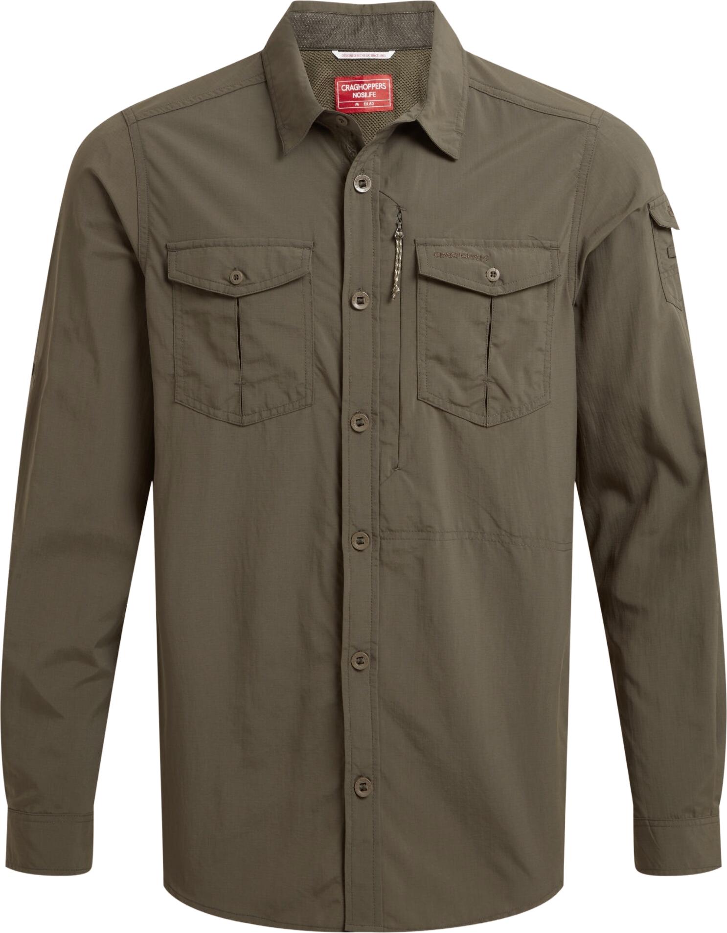 Chemise Randonnée Homme Craghoppers – Taille M, Manches Courtes, été, Polyester