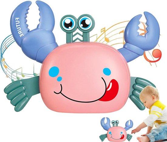 OEM Krabbenspiel für Babys - Bewegliche Krabbenform - Kriechende Krabbenfigur - Unterhaltsames Kriechspiel für Kleinkinder 2026