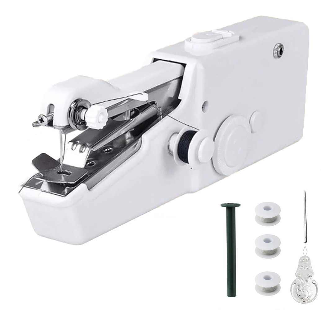 UIHOL Mini Nähmaschine für Anfänger, tragbare Nähmaschine,Handnähmaschine