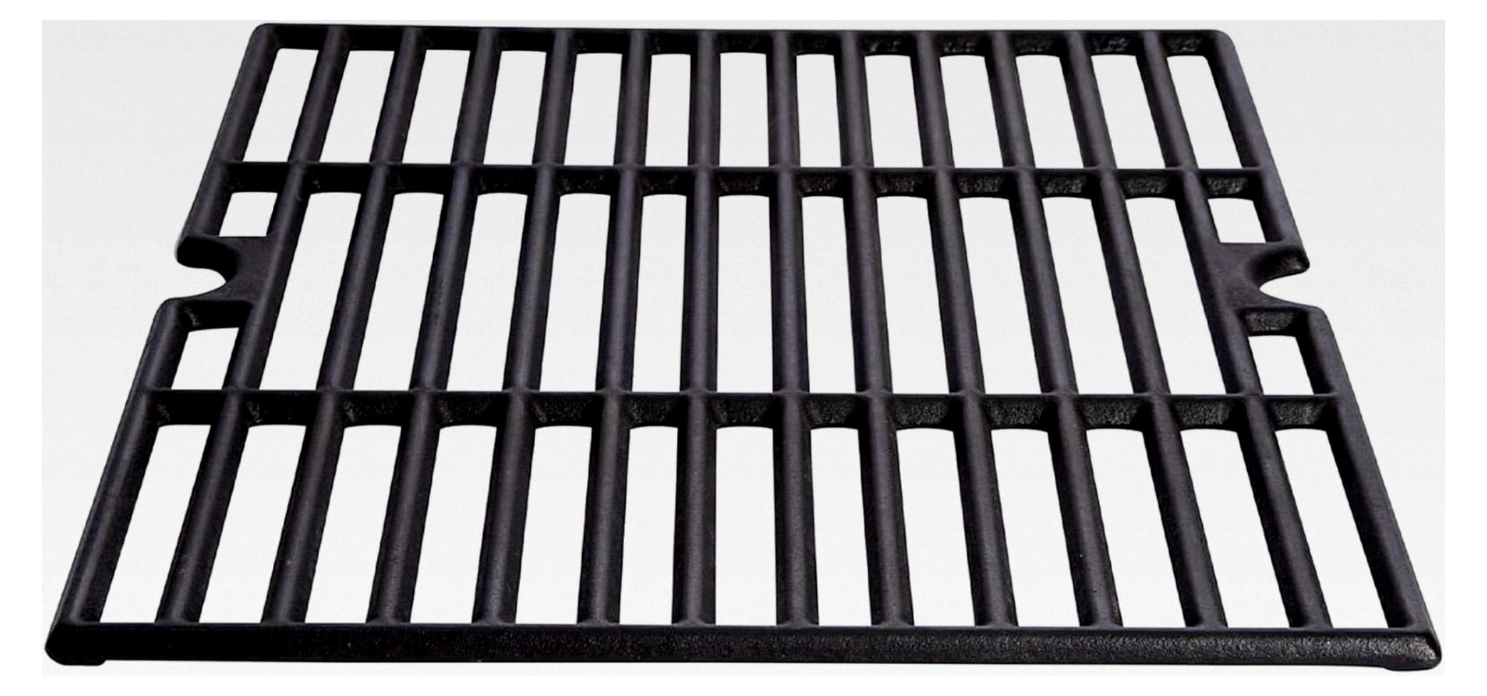 Markenlos Grillrost aus massivem Gusseisen 30x46 cm - robust und kostengünstig