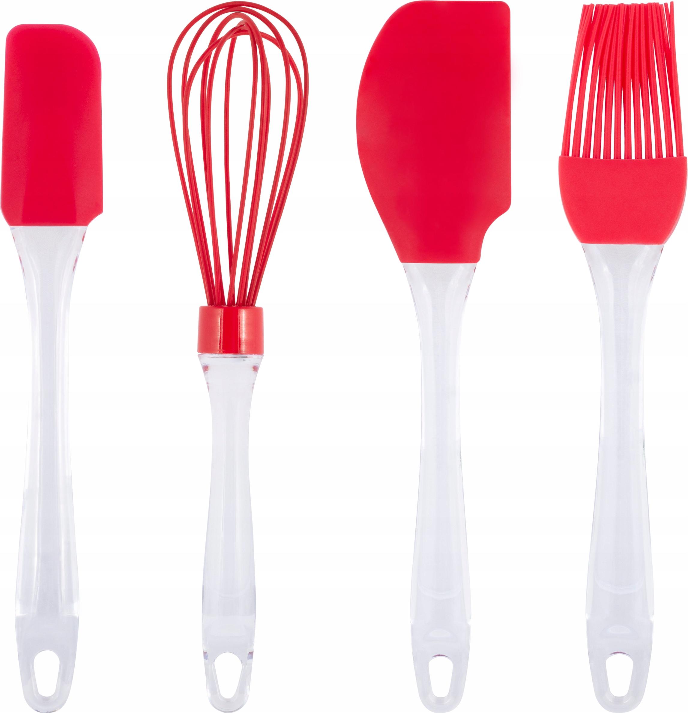 Schaufel Pinsel Schneebesen Silikon Set Kamille