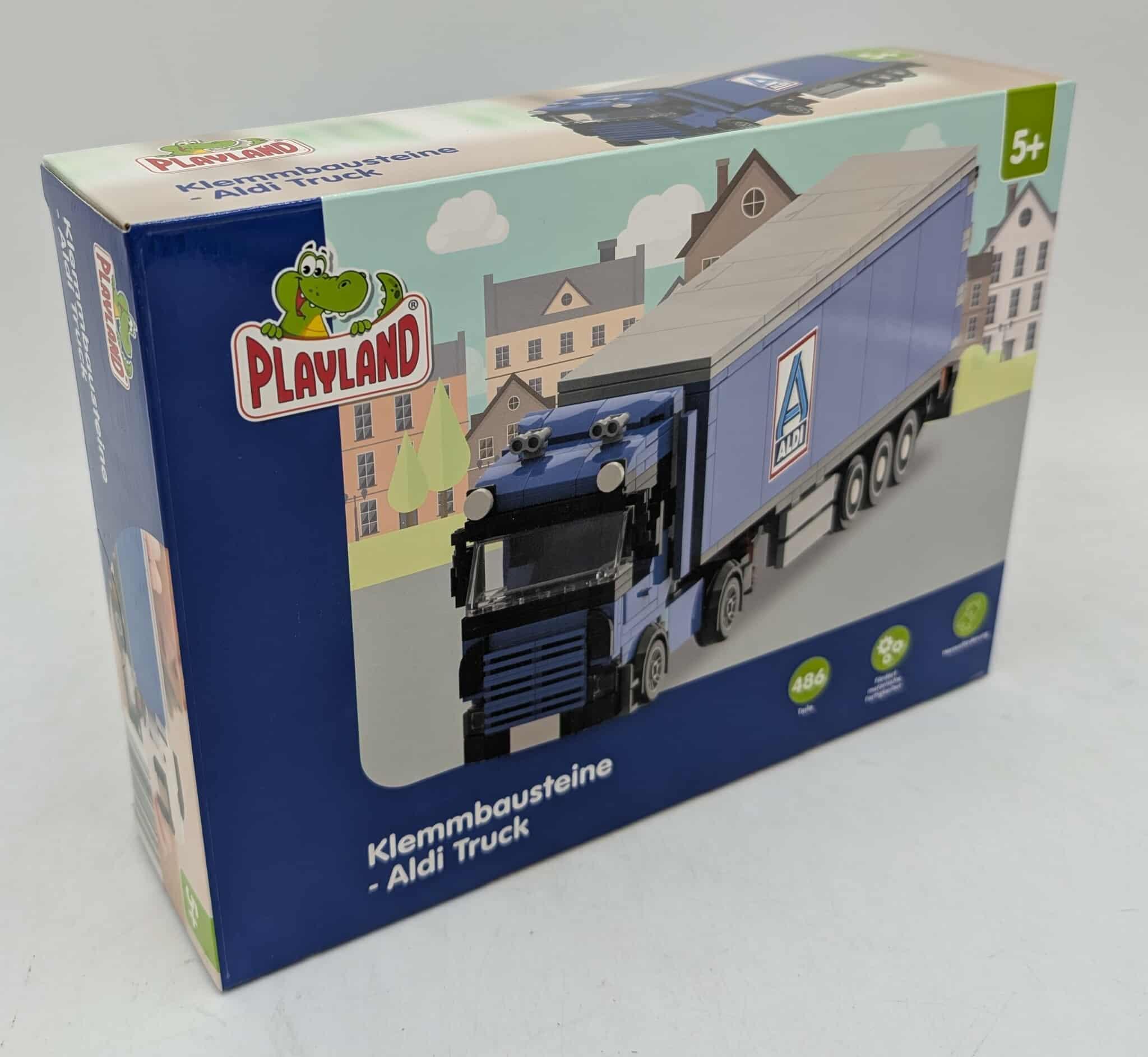 Carstensen Import-Export GmbH Playland ALDI Truck LKW Lastwagen Klemmbausteine