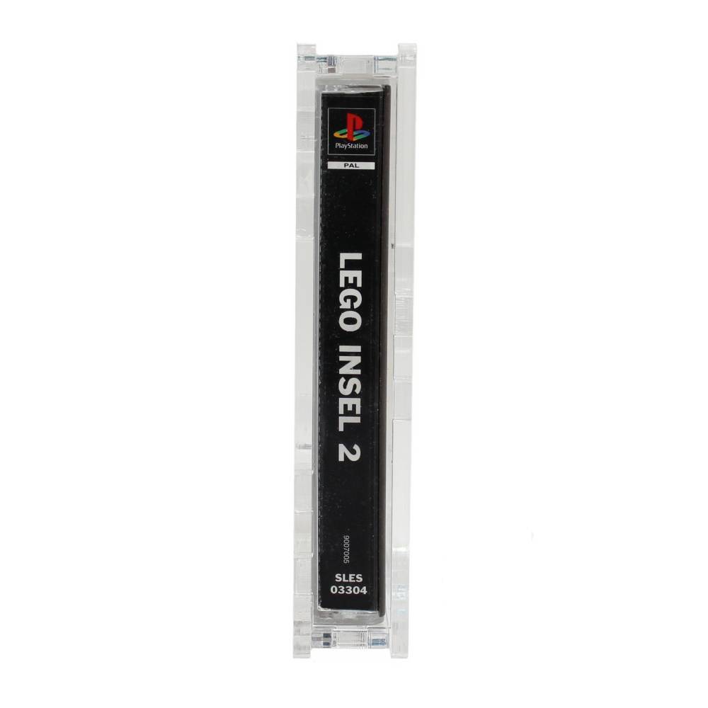 HB Präsentationssysteme oHG Verschraubtes Acrylcase aus Acrylglas für ein Playstation 1 / PS1 Spiel in/ Schutzbox / Schutzhülle / Protector / UV-Schutz / Transparent / Games - Zeigis® 101051-001