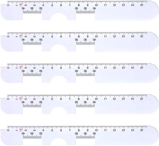OEM Brillenlinial 5-teilig mit Pupillenabstand 2026