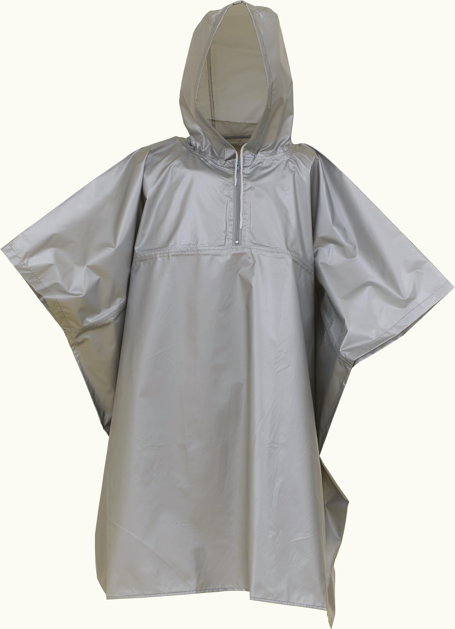 YOKO Poncho Leichtgewicht mit verschweißten Innennähten und 1/4-Reißverschluss YHVS470CC_58896_58887