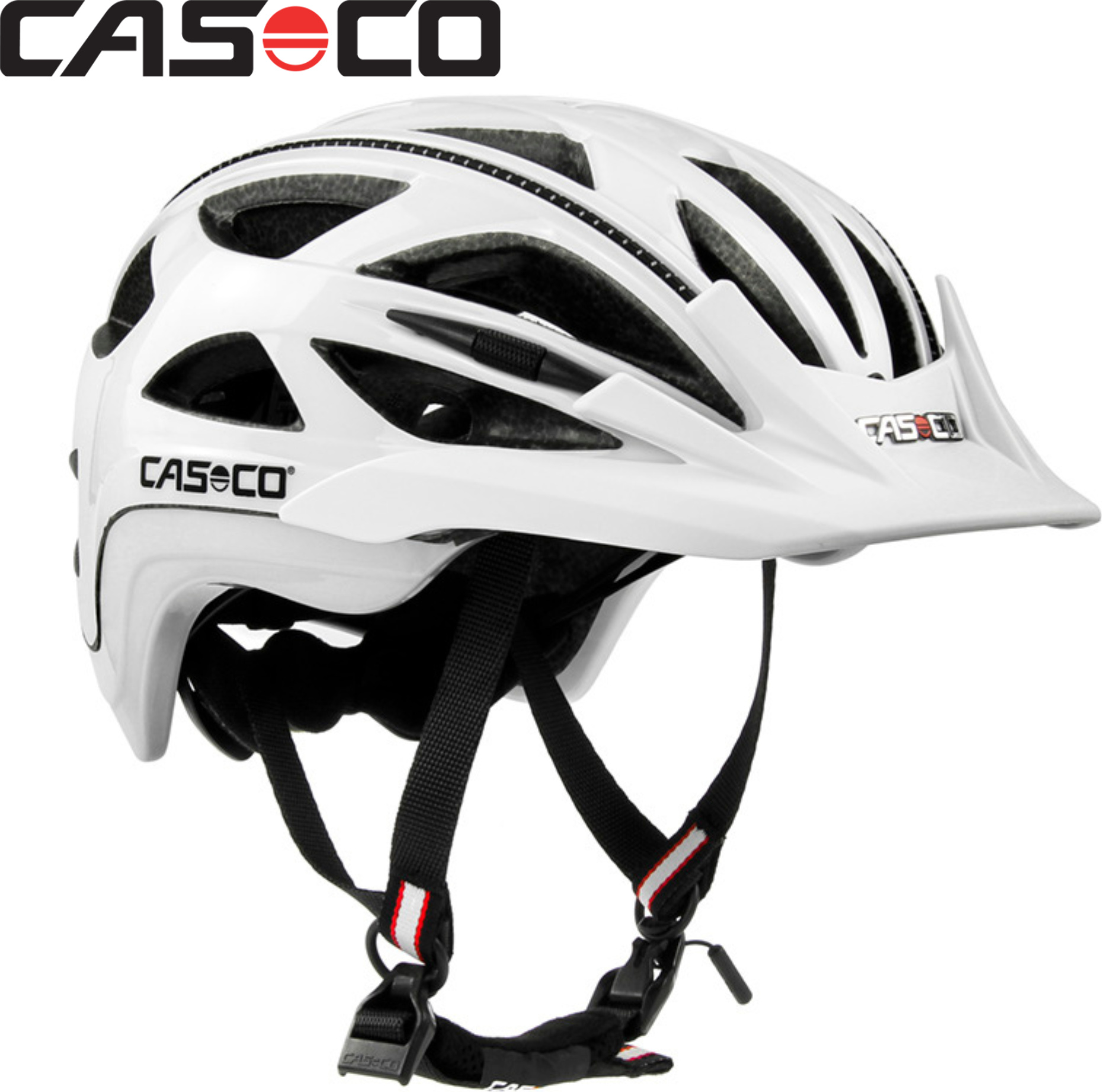 Casco Activ2 Fahrradhelm S 52-56 cm Weiss Glanz
