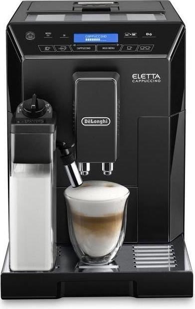Plne automatický kávovar, DELONGHI ECAM 44.660.B, 1450 W, zásobník na kávové zrná s kapacitou 400 g, 15 barov, čierny
