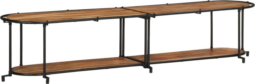 vidaXL TV-Regal 200x42x40 cm Massivholz Akazie 4013495