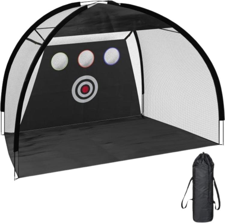 Northix Schwarzes Übungsnetz für Golf